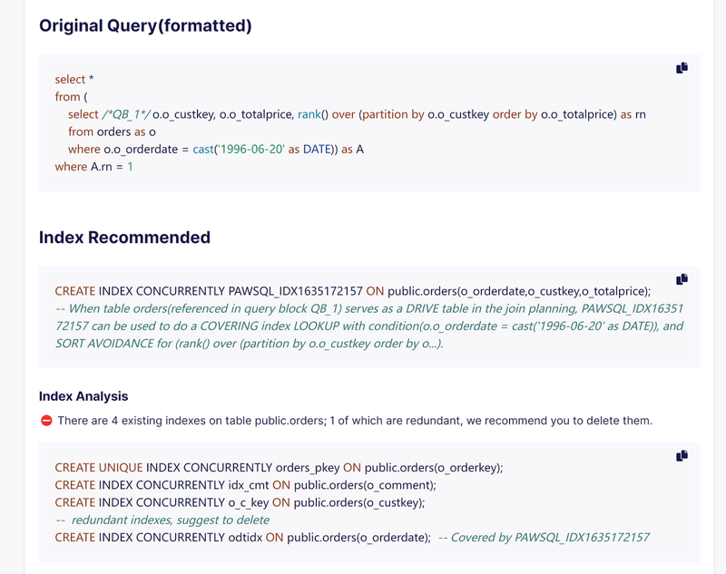 Faster Window Functions? PawSQL