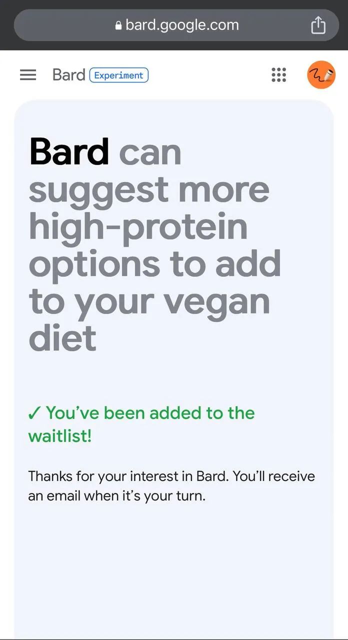 Google Bard est ouvert aux candidatures