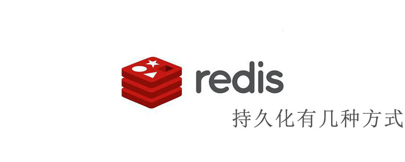 There are several ways to persist redis