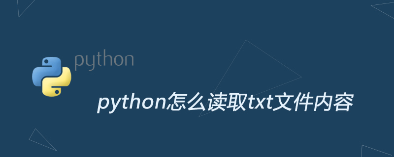 python怎么读取txt文件内容