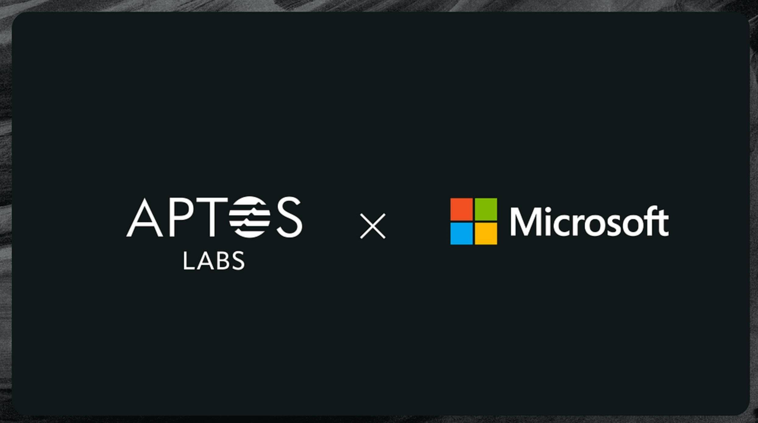 Microsoft与Aptos Labs合作，加速Web3技术的开发