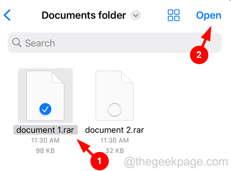 How to extract RAR files on iPhone