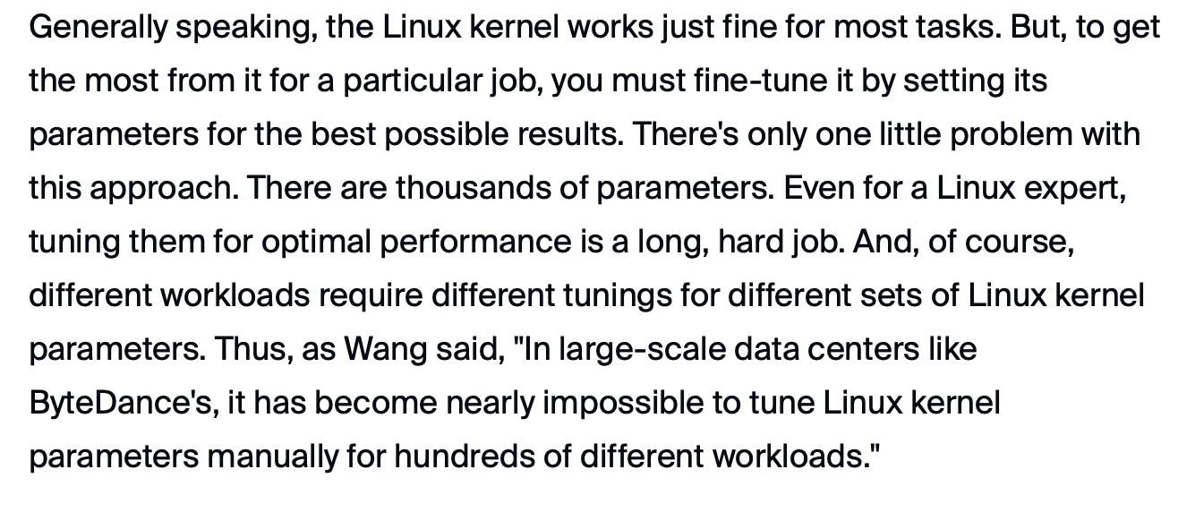 使用 AI 技术优化 Linux 内核，字节跳动实现了减少 30% 的内存占用