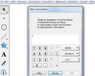 Comment utiliser le carnet de croquis géométrique pour appeler la calculatrice