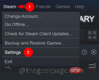 修复：Steam – 错误代码 105 – 无法连接到服务器。服务器可能离线