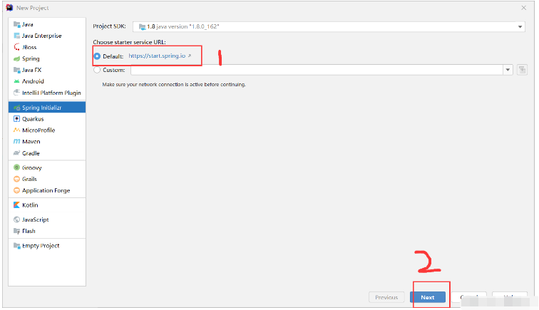 How to solve the problem that the pom.xml file is not generated when IDEA creates a new springboot project