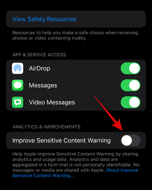 如何在iPhone上启用“敏感内容警告”并了解其功能