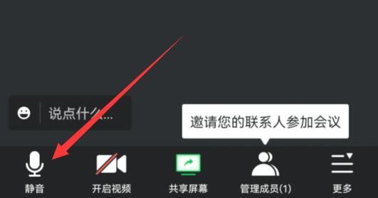 How to turn off the microphone in Tencent Conference