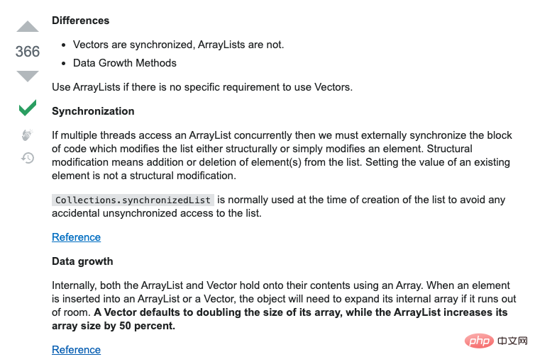 It’s enough to read this article about Java collection framework