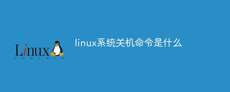 What is the linux system shutdown command?