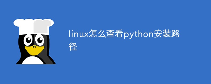 How to check python installation path in linux