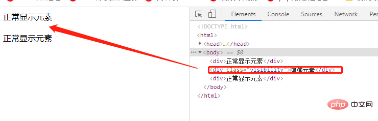 How to hide div with css