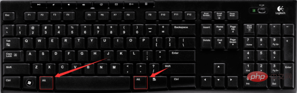 Which key is alt?