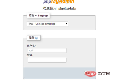 How to start phpmyadmin