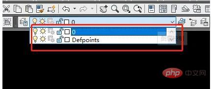 What does the defpoints layer do?