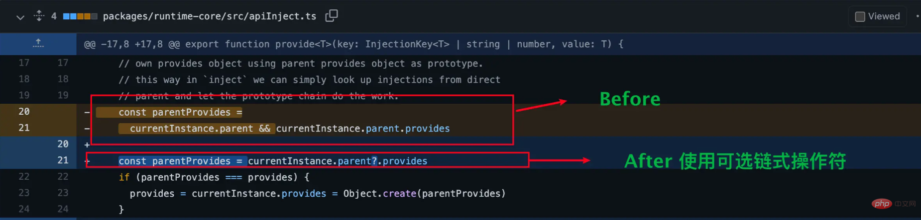 You Yuxi explains why vue3 source code does not use the optional chain operator!