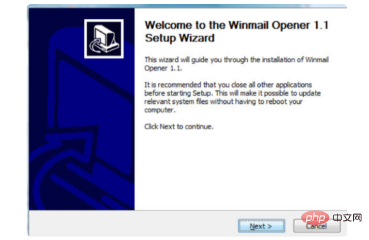 How to open winmail.dat