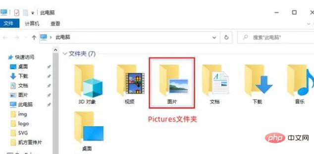 what folder is pictures