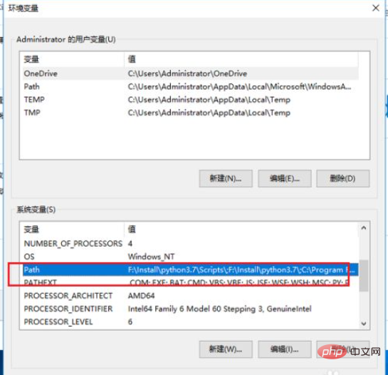 How to configure python environment variables