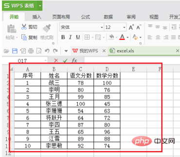 How to read excel table in java