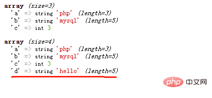 How to add value to json in php