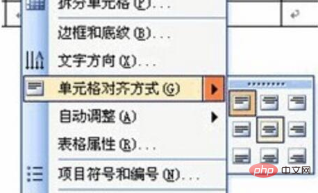 word單元格內容水平和垂直都居中怎麼設置