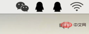 Delete menu bar icon on mac computer