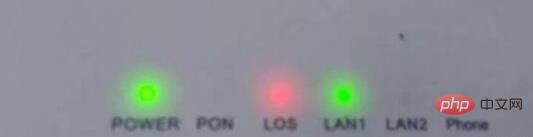 Whats going on with the red light on the light signal?