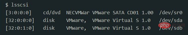 How to query hard disk information in Linux