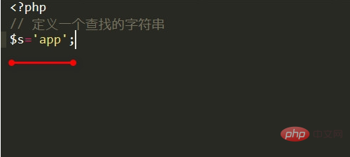 PHPはクエリされた文字列が存在するかどうかを判断します