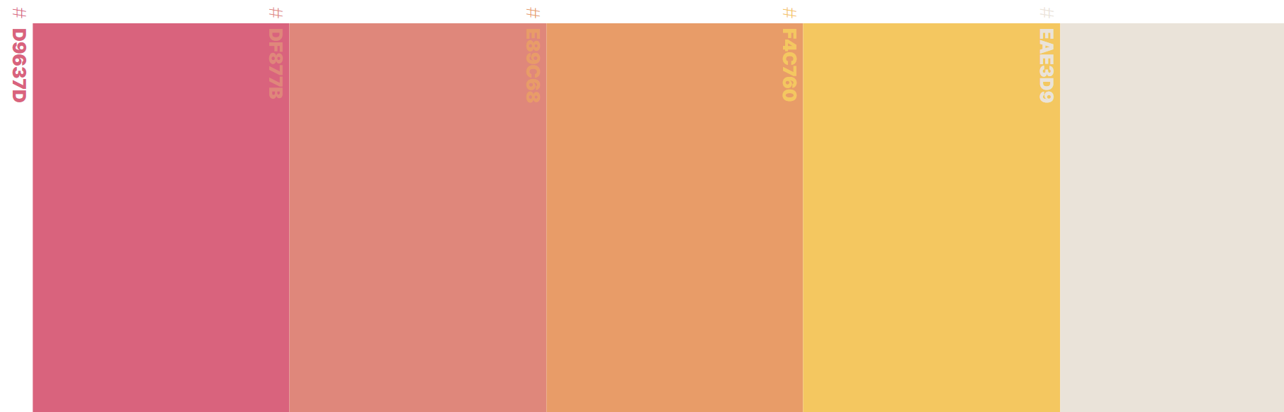 Effets interactifs de transition de couleur d'échantillon de couleur